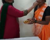 A picture of step 4 of Chole chaat recipe.
