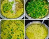A picture of step 3 of Masala Dalwada with Chutney.