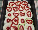 Tökös (cukkinis) 🥒🌶,,gratin,,🥒🌶🧅🧄 recept fázis 3 fotója