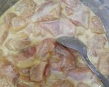 A picture of step 1 of Chicken Chilli dry.