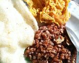 Foto langkah ke 5 dari resep Nasi Merah Ikan Asin (Menu Diet).