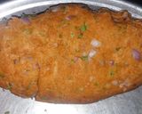 A picture of step 3 of Moong and koki sindhi style.
