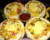 পাউরুটি পিজ্জা (pauruti pizza recipe in Bengali) রেসিপির ধাপ 4 ছবি