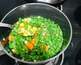 A picture of step 1 of Saute mix vegetable salad.