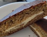 Foto del paso 5 de la receta: Sándwich🧀de queso🥯en pan de plátano casero🍞🍌🥯