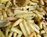 Rántott parizer,hasábburgonyával recept fázis 4 fotója