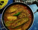 A picture of step 7 of Parwal and moong dal ki curry.