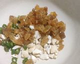 A picture of step 3 of Bread Dahi Vada.