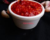 A picture of step 10 of Schezwan Chutney.