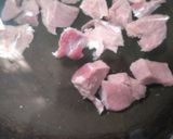 A picture of step 1 of Shami kabab.