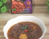 Foto langkah ke 5 dari resep Rendang Sapi Bumbu Praktis.