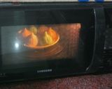 A picture of step 5 of Colourful suji modak.