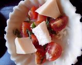 Foto del paso 5 de la receta: Tartitas caprese y panceta con puerro