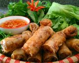 Hình bước làm 11 của món Chả Giò Bắp Chay
