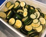 Une image de l'étape 4 de Courgettes au beurre de chorizo,curry et pavot bleu (recette plancha).