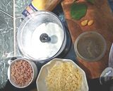 Foto del paso 1 de la receta Espaguetis con crema de queso y jamón