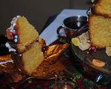 A picture of step 20 of My giant orange cup cake.