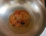 A picture of step 11 of Chole bhature.