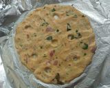 A picture of step 5 of Akki Roti.