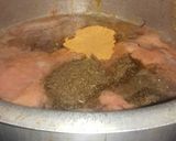 A picture of step 6 of PhoolGobhi Gosht.
