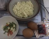 Foto langkah ke 1 dari resep Mie Sedap Goreng Spicy Korean ala ala Anak Rantau.