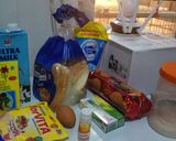 Foto langkah ke 2 dari resep Desert box (marie chesse bread).