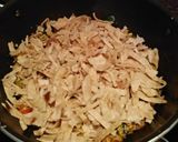 A picture of step 4 of Egg Kothu (Minced) Paratha.