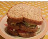 Foto del paso 5 de la receta: #rápidas Sándwiches Triples con Pan Integral (versión clásica)
