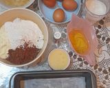 Foto langkah ke 2 dari resep Brownies Kukus Pisang Keju (Banana Choco Cheese Cake).