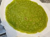 Panqueques verdes de cilantro 🌱