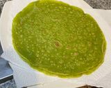Foto del paso 4 de la receta: Panqueques verdes de cilantro 🌱