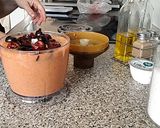 Foto del paso 9 de la receta Gazpacho de Cerezas con Queso fresco de Cabra