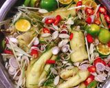 Hình bước làm 5 của món Chân gà ngâm sả tắc