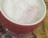 A picture of step 6 of Kashmiri Chai.