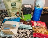 Foto del paso 1 de la receta Kéfir con arándanos y semillas