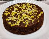 A picture of step 5 of Eggless, sugar-free atta cake.