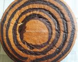 Foto langkah ke 6 dari resep Zebra Cake Putih Telur Super Rekomend.