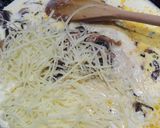 Foto del paso 4 de la receta: Tallarines con salsa de champiñones
