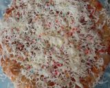 Foto langkah ke 3 dari resep Pizza pisang kelapa keju.