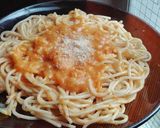 Foto del paso 3 de la receta: Fideos con salsa de calabaza cremosa 😍