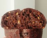 Foto langkah ke 24 dari resep Orange Peel Double Chocolate Sourdough Bread (Oven Tangkring).