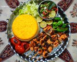 عکس مرحله 1 از دستور جوجه کباب مکزیکی