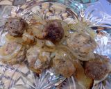 Foto del paso 9 de la receta: Albóndigas cocinadas al disco: 2 variantes con puré a las 3 pimientas