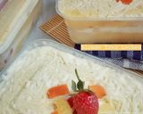 Foto langkah ke 6 dari resep Blonde Tres Leches Cake (Fruit Milk Bath Cake).