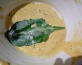 Palak ke pakode with kadhi recipe step 4 photo
