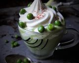 Une image de l'étape 5 de Cappuccino de petits pois.