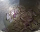 A picture of step 1 of Tarka Rice.