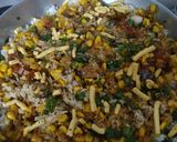 A picture of step 10 of Corn biryani.