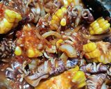 Foto langkah ke 4 dari resep Cumi saos padang.