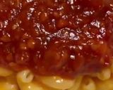 Foto langkah ke 5 dari resep Makaroni Cheese Bolognese Simple.